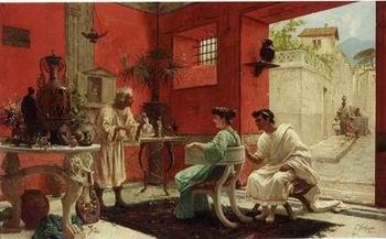 unknow artist Arab or Arabic people and life. Orientalism oil paintings 37